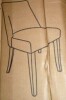 COLAMY Mid Century Modern Upholstered Kitchen Dining Chair with Back, Farmhouse Fabric Side Dining Room Chair with Wood Legs, Green $299 - 2