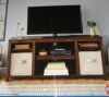 Mainstays Parsons TV Stand for TVs up to 50", Canyon Walnut, New in Box $299 - 2