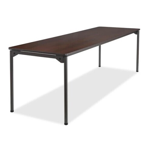 Iceberg Maxx Legroom&trade; Wood Folding Table, 30"x96 New in Box $1099