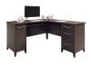 Realspace&reg; Koru 60"W L-Shaped Corner Computer Desk With Integrated Power & Charging New in Box $599