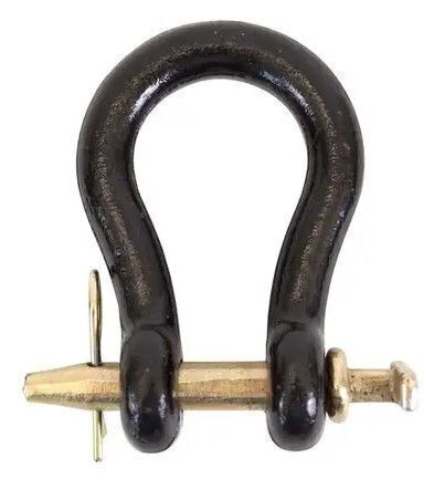 Koch 4002503/M8134 Straight Clevis, 3/4 in, 12,000 lb Working Load, 3-3/4 x 1-1/4 in L Usable, Forged Steel New