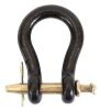 Koch 4002503/M8134 Straight Clevis, 3/4 in, 12,000 lb Working Load, 3-3/4 x 1-1/4 in L Usable, Forged Steel New