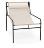 Costway Patio Sling Lounge Chair with Removable Headrest Pillow Breathable Seat Porch New In Box $199