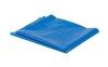 Questar EDLLP30 Blue 51"L x 16"W x 20"H 3 mil Poly Liner, 80 Count Roll New