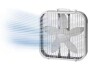 Lasko 20 in. 3 Speed Air Circulating Box Fan for Home in White with Save Smart Technology, 1820 CFM and Carry Handle On Working $79