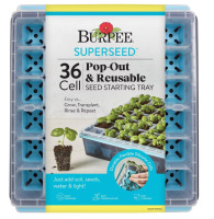 Burpee 36 Cell SuperSeed Seed Starting Tray / Burpee 8 XL SuperSeed Starting Tray Cell New In Box Assorted