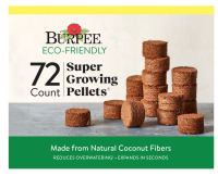 Burpee 72-Cell Super Growing Pellets, For indoor seed starting, fits all Burpee Seed Starting Trays New In Box