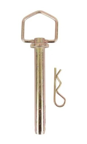 Koch 4012213 Hitch Pin, 2 Hitch, 1/2 in Dia Pin, 4-1/4 in OAL, Zinc New
