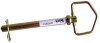 Koch 4012213 Hitch Pin, 2 Hitch, 1/2 in Dia Pin, 4-1/4 in OAL, Zinc New - 2