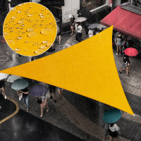 ColorTree 20ft x 20ft x 20ft Waterproof Triangle Sun Shade Sail &ndash; Durable & UV-Resistant New In Box $299