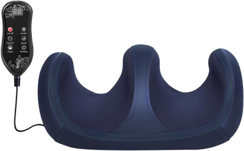 JUGOO Shiatsu Foot Massager with Heat, Kneading Foot Massager Machine for Plantar Comfort Soothe (Blue) New In Box $199