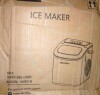 EUHOMY Countertop Ice Maker Machine with Handle 26.4lbs Per Day 9 Ice Cubes Ready in 6 Mins $299 - 2