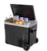 EUHOMY 53QT(50L) Outdoor Portable Refrigerator in Black with Wheels and 2-Baskets, -4?~68?, Large Capacity, Battery Protection New In Box $499