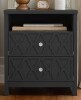Willa Arlo&trade; Interiors Watauga 26.8" 2 Drawer Nightstand with Storage New In Box $299