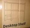 Ebern Designs Multi-Cubby Desktop Organizer with Anti-Tipping Hardware, White 36.8"L New In Box $299 - 2