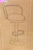 Corrigan studio Green Fabric Swivel Adjustable Bar stool New in Box $399 - 2