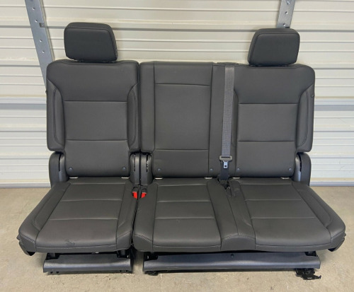 Replacement 2021-2026 CHEVY TAHOE YUKON SUBURBAN ESCALADE 2ND BLACK BENCH SEATS New $499