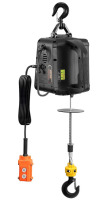 VEVOR 3-in-1 Electric Hoist Winch, 1100lbs 1500W Portable Power Winch Crane, 110V/120V 22.9 ft Lifting Height, 13 ft/min with Manual, Wired and Wireless Remote Control, Overload Protection New In Box $299
