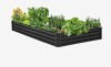 VEVOR Metal Raised Garden Bed, 8 x 4 x 1 ft Outdoor Galvanized Planter Box, with Open Bottom, Large Planter Raised Bed for Gardening Vegetables, Flowers, Herbs, and Succulent Plants, Dark Gray New In Box $199