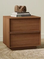Winston Porter 18.9"W Wooden Nightstand with 2 Drawers Similar to Picture New In Box $299