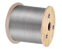 Vevor 500 ft. x 1/8 in. Cable Railing 1700 lbs. Loading T316 Stainless Steel Wire Rope with 7x7 Strands for Deck Stair New in Box $199