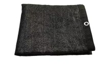 Shatex 8 ft. x 10 ft. 90% Shade Fabric Shade Fabric Sun Shade Cloth with Grommets for Pergola Cover Canopy Black New In Box $99
