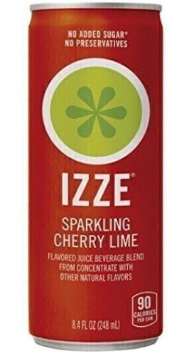 Izze, Cherry Lime Flavored, Sparkling Juice Beverage, 8.4 fl oz / Izze, Clementine Flavored, Sparkling Juice Beverage, 8.4 fl oz / Assorted