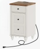 Charlton Home&reg; Scarlett Solid Wood End Table New In Box $299
