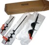 VEVOR Auger Drill Bits for Planting Set of 4, Garden Auger Drill Bit, Spiral Drill Bit for Post Hole Digger, Bulbs Planting & Holes Digging, for 3/8" Hex Drive Drill New In Box $79 - 2