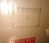 Latitude Run&reg; Amara Rustic Farmhouse Solid Wood Framed Tempered Glass Wall Mirror, 40" x 26" New In Box $299 - 2