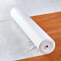 VEVOR Carpet Protection Film, 39" x 100' Floor and Surface Shield, Easy to Cut Simple Installation, Fiber Fabric Car Mat Protection Film Roll for Construction & Renovation, White New In Box $199
