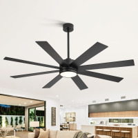 Ivy Bronx 65" Veliz LED Ceiling Fan with Remote New In Box $399