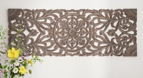 Three Posts&trade; Majeski Handmade Wall Decor, 48'' H X 18'' W New In Box $299