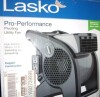 Lasko Pivoting 11.2 in. 3 Speed High Velocity Blower Fan for Home, Job Site in Gray, 375 CFM, 2 120V Outlets, Circuit Breaker New In Box $299 - 2