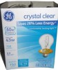 GE 60W Halogen Light Bulb 2-Pack New In Box - 2