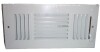 VEVOR 4 x 10 Inch Floor Registers, Floor Vent, HVAC 3-Direction Iron Vent Grilles for Home/Office Wall & Ceiling, Rustproof Anti-Peeling Air Vent Deflector Adjustable with Metal Damper, White New In Box - 2