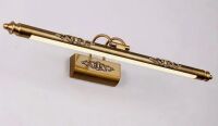 Astoria Grand Antique Brass Adjustable LED Picture Light 27.5" New Open Box $299