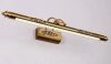 Astoria Grand Antique Brass Adjustable LED Picture Light 27.5" New Open Box $299