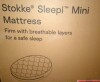 Stokke Sleepi&trade; Mini Crib Oval Mattress New In Box $299 - 2