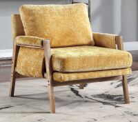 DUHOME Mid Century Modern Accent Chair with Wood Frame New in Box $499