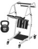 VEVOR Stand Assist Patient Lift, Easy Sit-to-Stand Transfer Chair for Seniors Disabled - with Adjustable Knee Pads, PU Seat Pad & Lockable Wheels, 400 lbs Strong New in Box $499