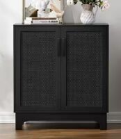 Bungalow Rose Bungalow Rose 31.5" W Buffet Cabinet Adjustable Shelf Buffet Table with Rounded Corners Similar to Picture New in Box $399