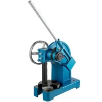 VEVOR Heavy Duty Manual Metal 3 Ton Desktop Arbor Press, Ratchet Leverage with Handwheel, 21.5" Max. Working Height, for Riveting Punching Holes $399