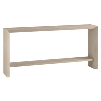 Wade Logan Osman Rectangular Console Table in Alder White, New in Box $399