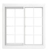 Brickmould Vinyl Sliding Window, 2 Panel US National-AAMA PG20, DP+20/-20, White Ext/White int, XO (LH) Fits Rough Opening 60 x 48, (Actual Frame Size 59 1/2 in. x 47 1/2 in.) Vent Width New Shelf Pull $499
