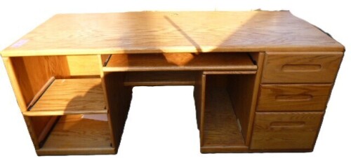 Oak Executive Desk