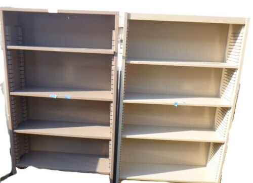Metal 5 Shelf Bookcase Asst