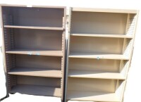 Metal 5 Shelf Bookcase Asst