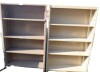 Metal 5 Shelf Bookcase Asst