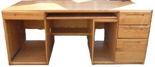Oak Executive Desk